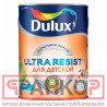 DULUX Краска для детских комнат ULTRA RESIST, матовая база BW 5 л