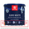 Tikkurila TIKKURILA EURO WHITE краска для потолка, глубокоматовая, белая - 9 л